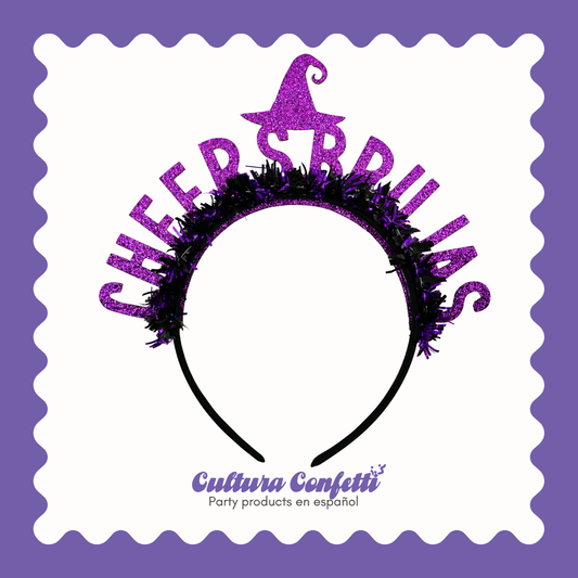Cheers Brujas Halloween Headband