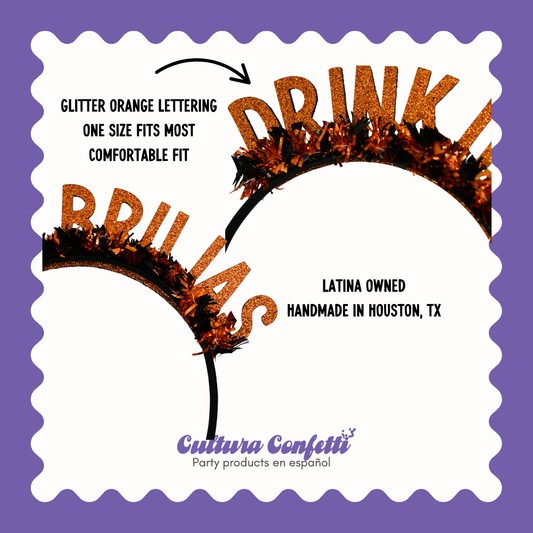Drink Up Brujas Halloween Headband