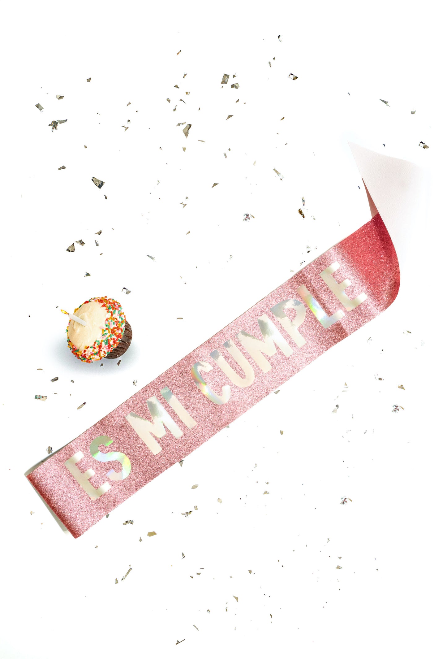 "Es Mi Cumple" Bundle in Glitter Pink