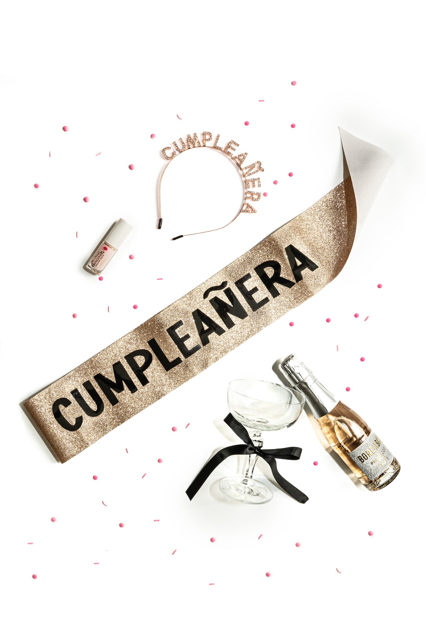 "Cumpleañera" Bundle in Rose gold